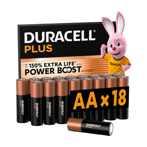 Duracell Plus AA Batteries (18-Pack)