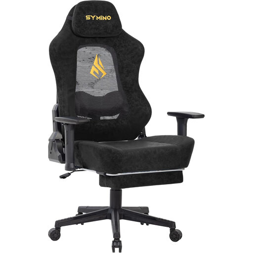 SYMINO Gaming Chair mit atmungsaktiver Netzrückenlehne