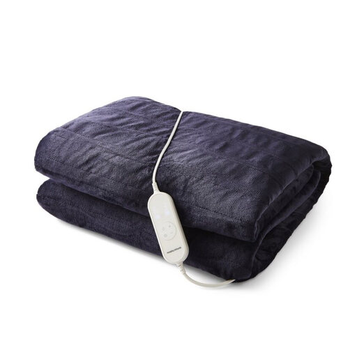 Morphy Richards EverCosy 小号摇粒绒电热盖毯 海军蓝