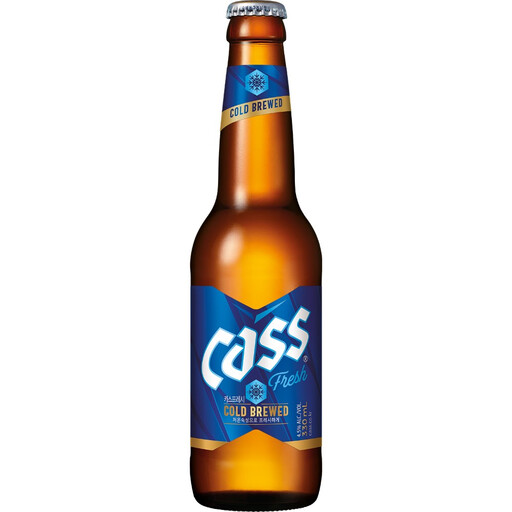 Cass Beer 4.5% ABV - Plato 10.5 - 330ml