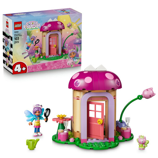 LEGO Gabby's Dollhouse 11212 Kitty Fairy's Garden House