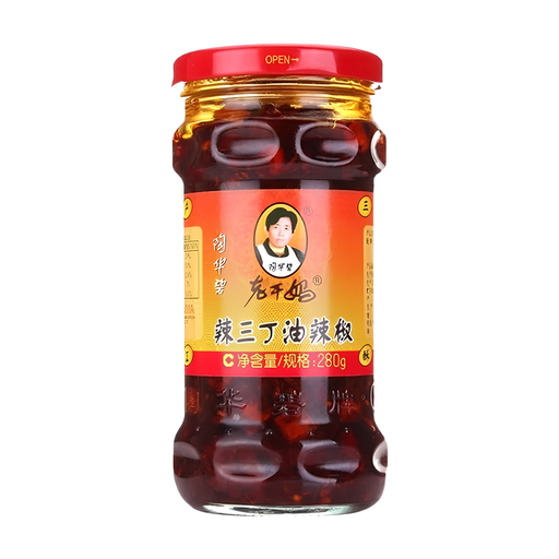 Lao Gan Ma Chili Oil with Three Dried Peppers 280g