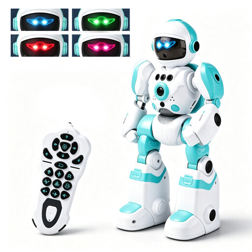 Grand Robot avec Commande Vocale à Distance