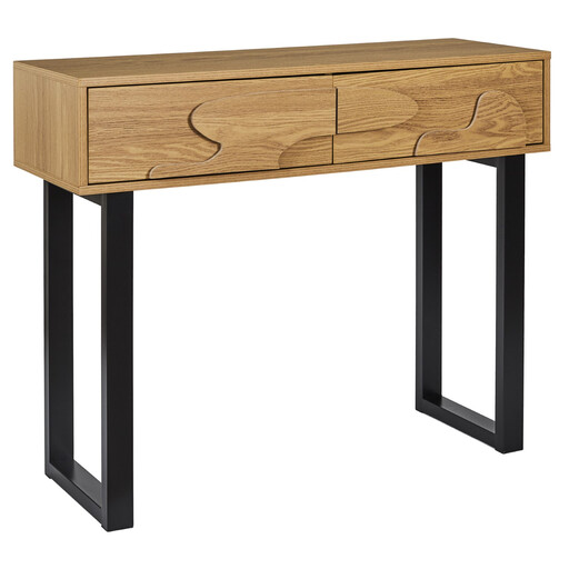 THE HOME DECO FACTORY Calypso MDF and Metal Console Table