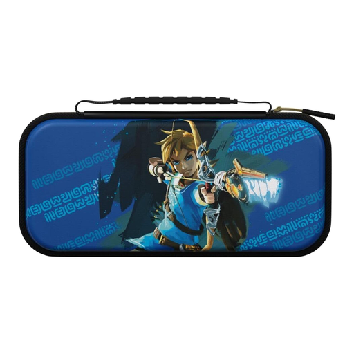 PDP Gaming Hard Case Travel Case Plus - Glow Link Hero Pattern