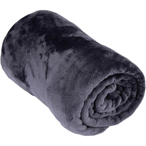 Arti Casa Fleece Blanket - 150 x 200 cm, Light Grey