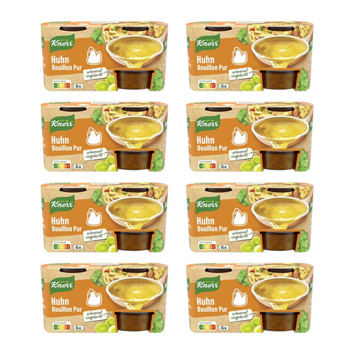 Knorr Pure Chicken Bouillon 8x6x0.5l