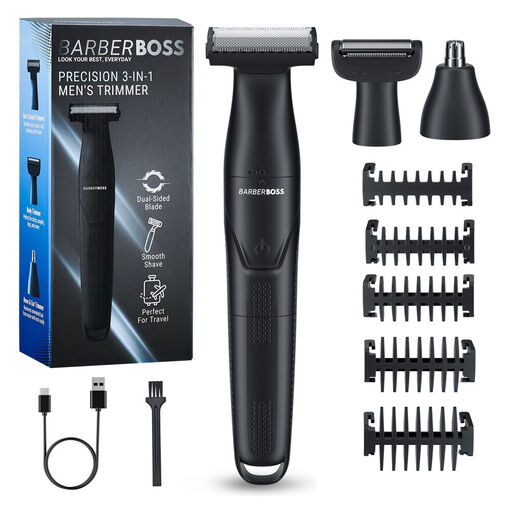 Tondeuse à barbe 3-en-1 BarberBoss QR-2301