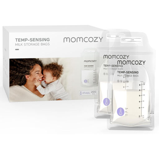 Momcozy Disposable Temperature-Sensing Breast Milk Storage Bags