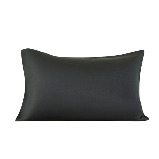 Black Bamboo Cooling 2pcs Pillowcases Set