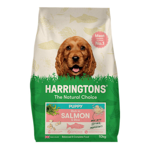 Harringtons Dog Puppy Salmon 10kg