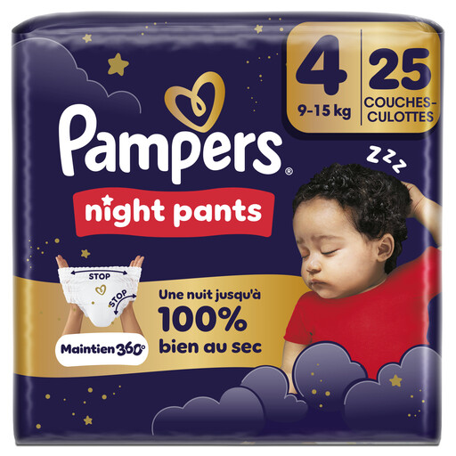 Pampers Baby-Dry Night Pants taille 4