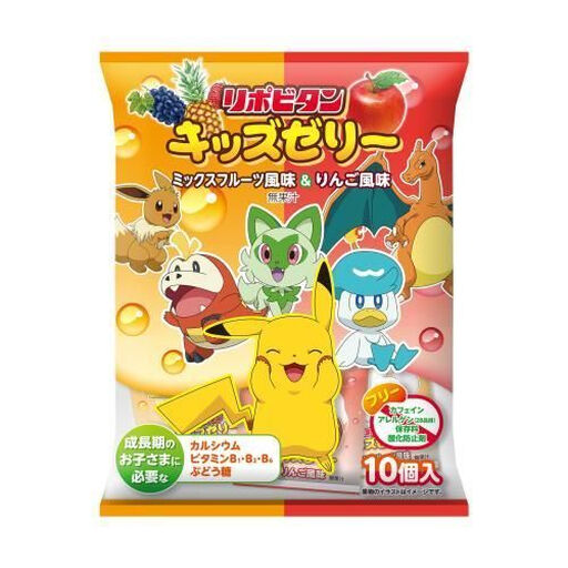Taisho Lipovitan Kids Jelly Mix Fruit & Apple 160g