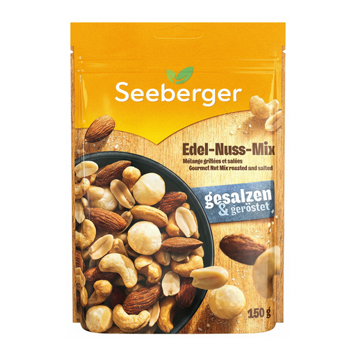 Seeberger Premium Nut Mix, Roasted & Salted 150g