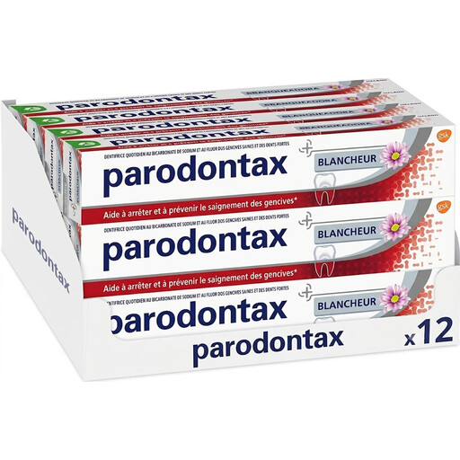 parodontax Toothpaste Whitening Toothpaste for Healthy Gums Pack of 12