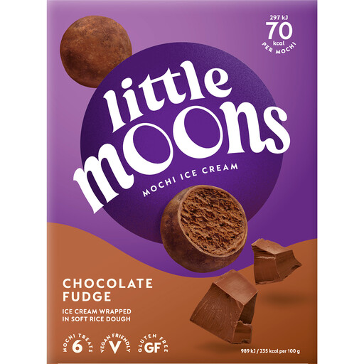 Little Moons Chocolate Fudge Ice Cream Mochi