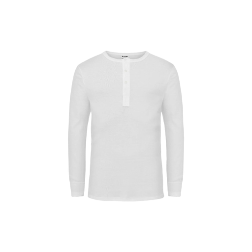 Rester?ds Grandpa-Style Knitted Sweater in white