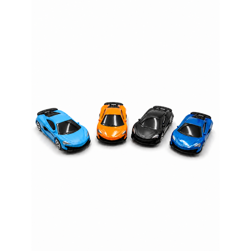 RMZ 3-inch Alloy Car McLaren set of four