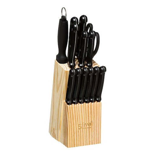 11-Piece Stainless Steel Knife Set