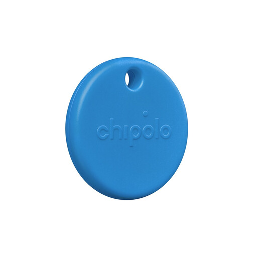 Chipolo POP - Tracking Tag compatible with Apple Find My on iPhone or Find Hub on Android (Blue)