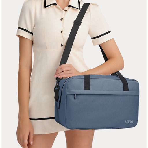 Kono 35x20x20cm Cabin Bag for Ryanair, Navy