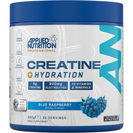 Applied Nutrition Creatine + Electrolytes Hydration Powder Blue Raspberry Flavour