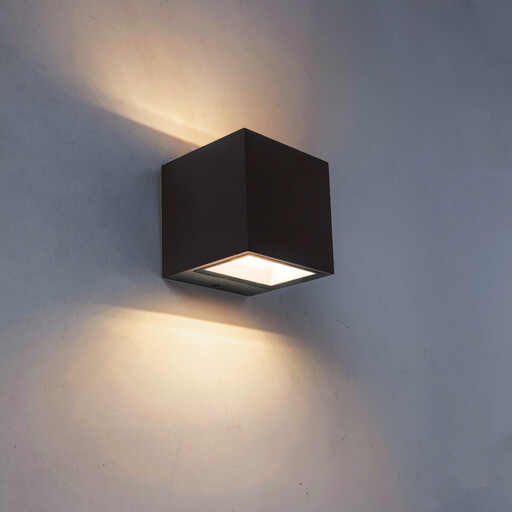 LUTEC LED Outdoor Wall Light, Modern Mini Wall Lamp