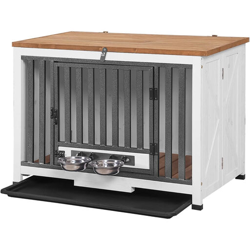Aivituvin Hundebox aus Holz im Möbeldesign