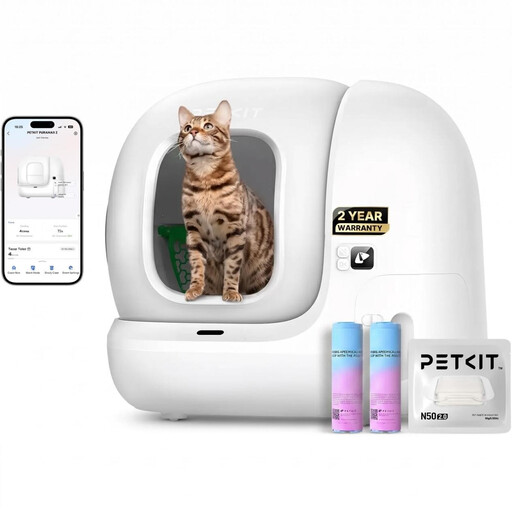 PETKIT Pura Max 2 Automatic Litter Box, 76L, Automatic Cleaning, XSecure