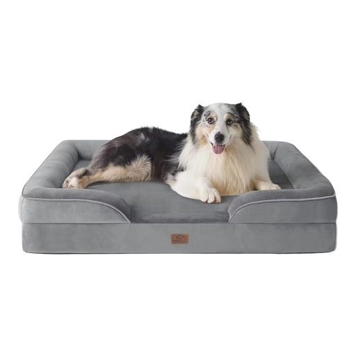 BEDSURE Orthopedic Dog Bed, Ergonomic Dog Sofa, 106 x 80 cm
