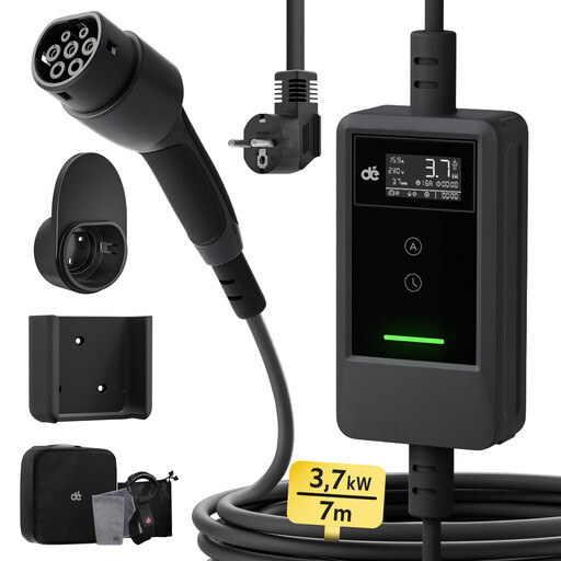 dé Type 2 Schuko EV Charger mit App 3.7kW