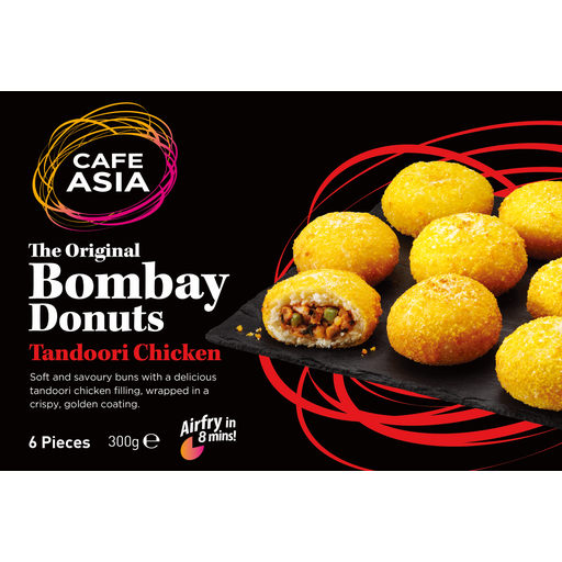 Cafe Asia Tandoori Chicken Bombay Donuts 300g