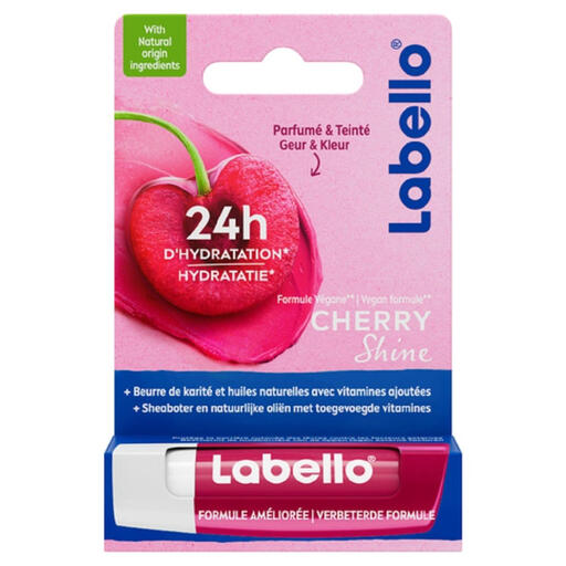 Labello Lip Balm Stick Fruity Shine Cherry