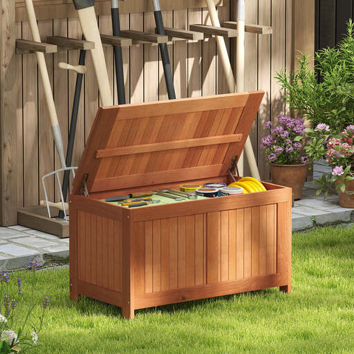 Costway 3-in-1 Patio Storage Bench Stool
