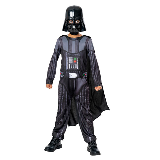 Star Wars Darth Vader Dress Up Costume with Lightsaber