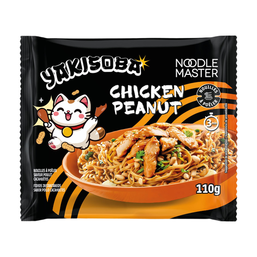 NOODLE MASTER Chicken Peanut Yakisoba