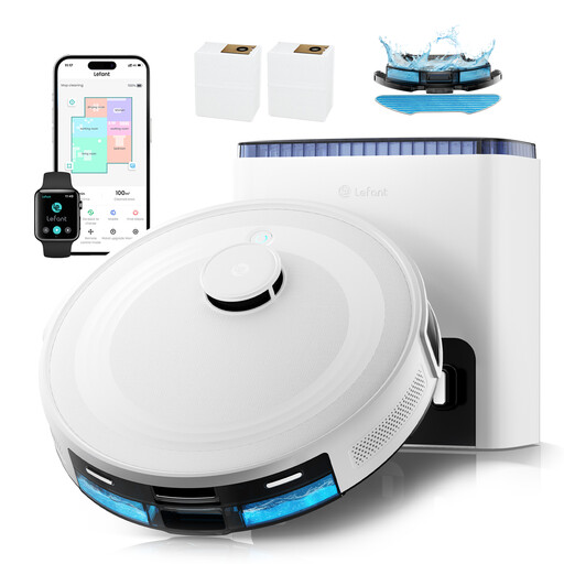 Lefant M2L Plus robot vacuum and mop with multi-floor mapping