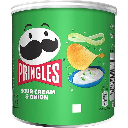 Tuiles Pringles Sour Cream & Onion, boîte de 40 g