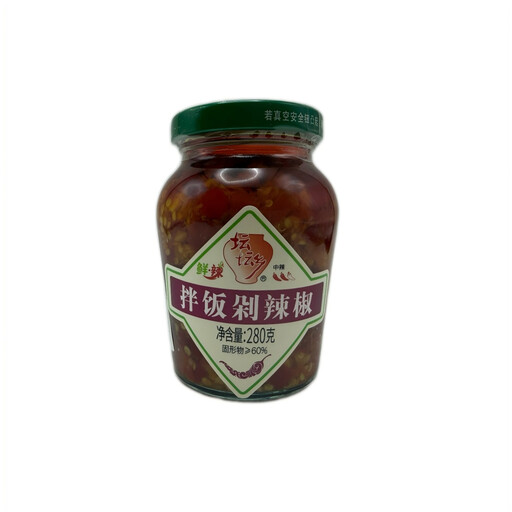 Tan Tan Xiang Chopped Chili for Rice, 280g