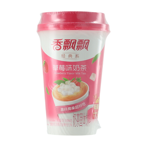 Xiang Piao Piao Classic Strawberry Flavored Milk Tea Powder