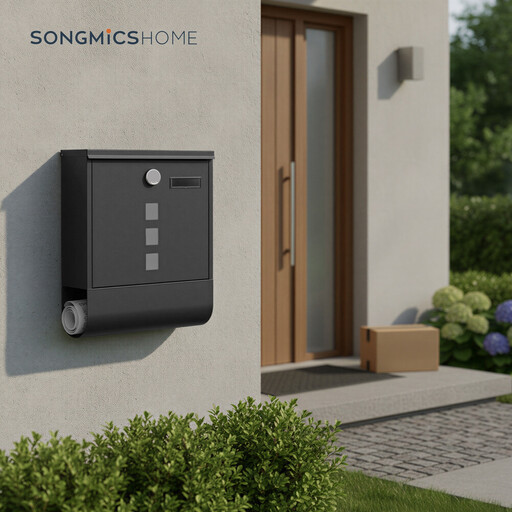 Ochama x SONGMICS Wall-Mounted Mailbox with Lock