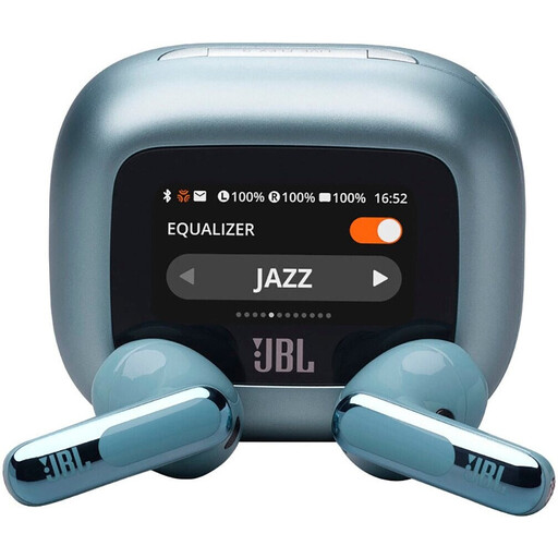 JBL LIVE FLEX 3 -True Wireless NC Earbuds, Wireless Charging, Smart Case, Blue