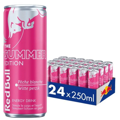 Red Bull Energy Drink The Summer Edition White Peach