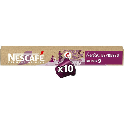 NESCAFÉ FARMERS India Espresso，10 粒装