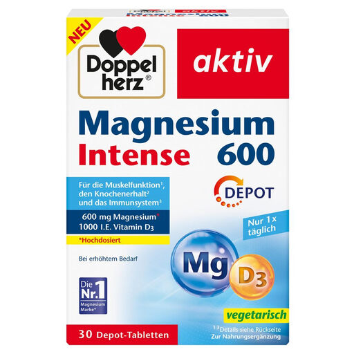 Doppelherz aktiv Magnesium 600 Intense