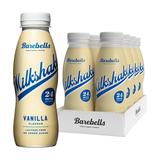 Barebells High Protein Milkshake Vanilla Flavour, 330 ml bottle