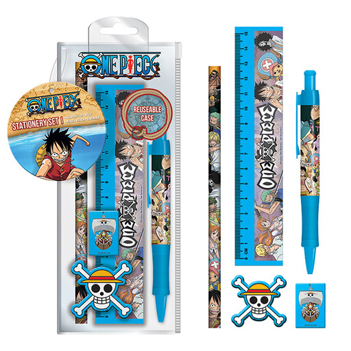 One Piece Whole Cake Island 5Pc Stationery Set