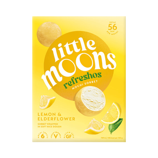 Little Moons Refreshos Lemon and Elderflower Mochi Sorbet