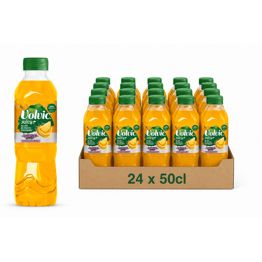 VOLVIC JUICY Eaux Aromatisées Fruits Exotiques