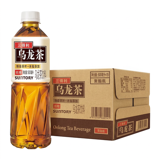三得利乌龙茶-低糖 500ml*15